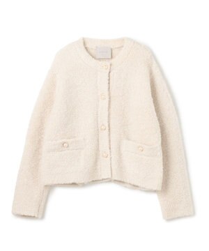  【STORY×UNFILO】シャギーニット カーディガン