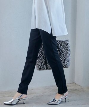  【洗える】コンフォートポンチ レギンスパンツ