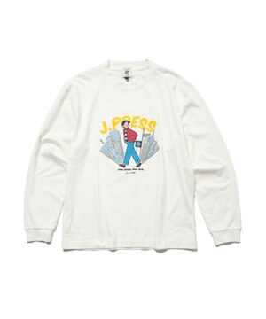 【AaronChang】【UNISEX】プリントロングスリーブ Tシャツ