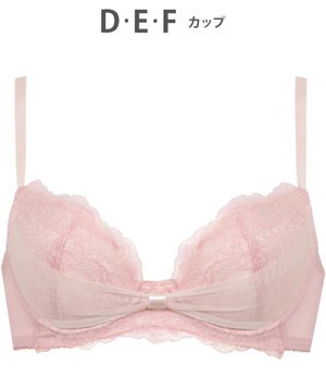  【ファーストリボンブラ】 ブラジャー 【若い世代の体型特徴を考えた設計仕様】 きれいな谷間をメイクしてキープ まるみのあるシルエット レディース BRB409 /ワコール