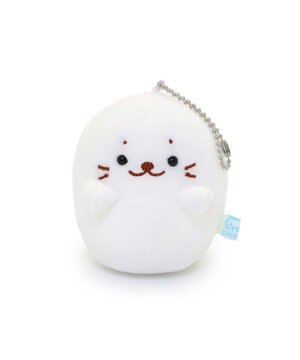  しろたん 白いもの おばけ マスコットキーホルダー 8cm 《ノーマル / にっこり / すやすや》 【単品】