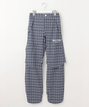  【WOMEN】モノグラム ポケッタブルレインパンツ