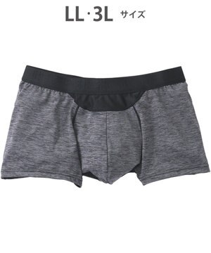  ボクサーパンツ　風が通ってムレ軽減。　ダブルエアスルータイプ　吸汗速乾　ショート丈　前閉じ　/ブロス　GT3360