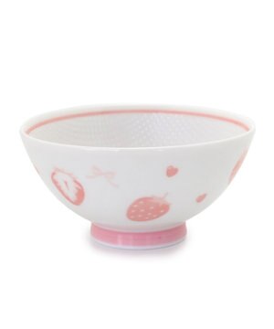  マザーガーデン 野いちご くっつきにくい ご飯茶碗 小盛 ピンク