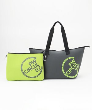  【EVEN・Double Eagleコラボ】サークルロゴ トートバック クラッチバッグ付き