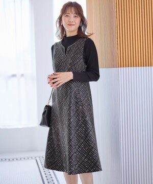  【美人百花掲載】シックツイーディ ワンピース