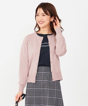  【洗える】ベーシック カーディガン