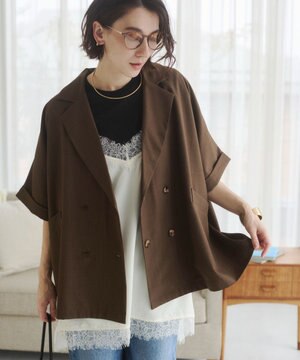  【ANGIE VINTAGE】ハーフスリーブジャケット
