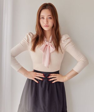 【WEB限定】【TOCCA LAVENDER】BOW TIE KNIT ニット