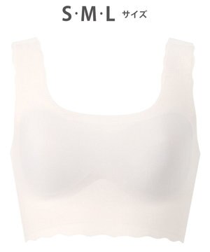  【GOCOCi ゴコチ】 ノンワイヤーブラ ハーフトップ まるでつけていないような着ごこち ムレにくい フラット仕上げ ホックなし CGG510 /ワコール