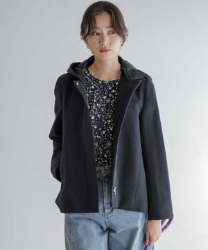  ウールモッサ ショートコート