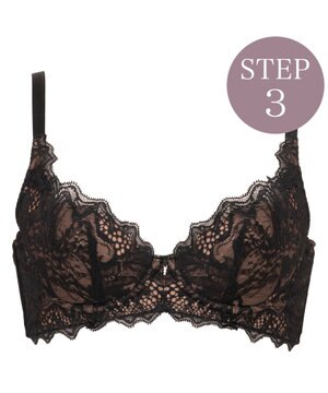  【BRADELIS New York / 育乳STEP3 持ち上げる】ヴィオラステップ3ブラ24S1