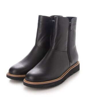  <ing>サイドファスナーショートブーツ