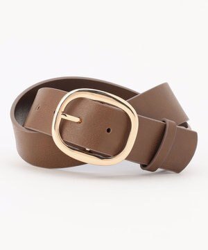  バックルデザインワイドベルト