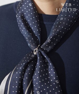 【WEB限定】2way vintage スカーフリング