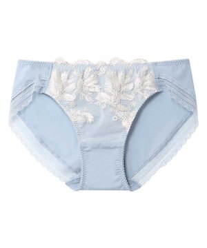  箔プリントレースがキラキラ クリスマスショーツ