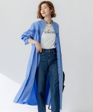  【洗える】コンパクトライトクロス ピンタック ワンピース