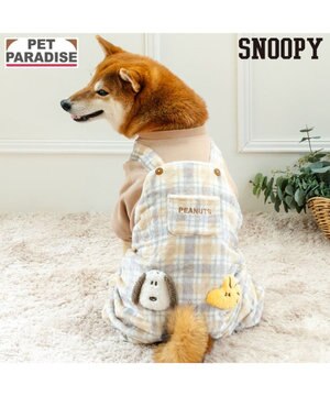  スヌーピー ボア サロペット 《仲良し》 中型犬