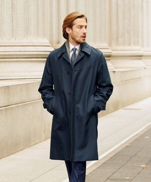  【山栄毛織】コットンモヘヤ ラグラン コート