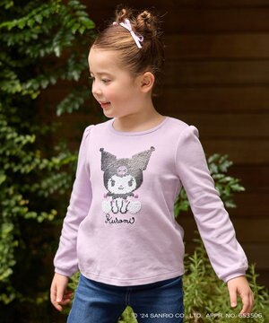  【any FAM×サンリオキャラクターズ】ミラクルスパンコール長袖Tシャツ