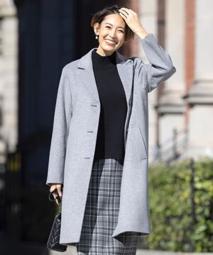  アンゴラビーバー チェスターコート