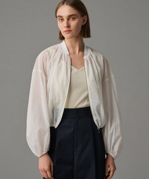  【撥水・洗濯機洗い可】シアープルーフナイロン ブルゾン（uncrave STANDARD）