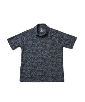  【UNISEX】クールスキンガードカモ ポロシャツ
