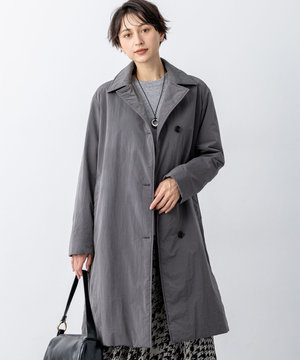  【洗える】LIMONTA ステンカラー ライトアウター