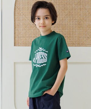   【90-130cm】 50/2天竺ロゴＴシャツ