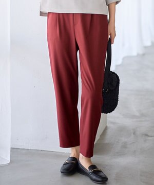  【ウエストゴム】イージーテーパードパンツ