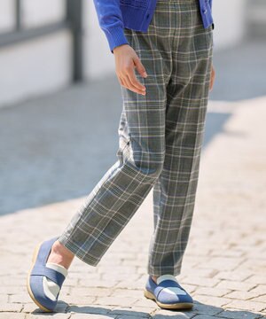  【110-140㎝】キチントチェック パンツ