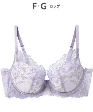  ブラジャー ふっくらまる胸キープ 脇高設計 背中をスムージング Gカップまで対応 大きいサイズ 【Hold Day Bra ホールドデイブラ】 ブラ BYJ382 アンフィ／ワコール