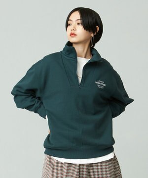 WOMEN】NEEDLE JERSEY オーバーサイズスタジャン / J.PRESS YORK