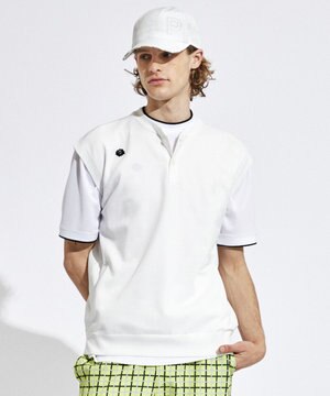 【MEN】バッグメッシュ ニットベスト