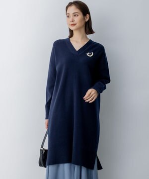 Aラインリラクシーニット ワンピース