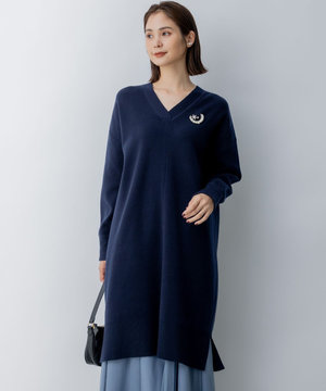 Aラインリラクシーニット ワンピース