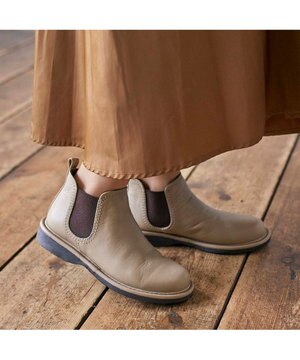  <ing>【サスティナブル】【2WAY】【3E】サイドゴアブーツ