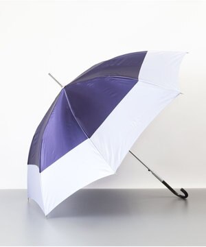  PINKY & DIANNE（ピンキー＆ダイアン） バイカラー耐風雨傘（長傘）