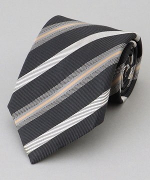  GOTAIRIKU別注【日本製】シルク ネクタイ_レジメンタル