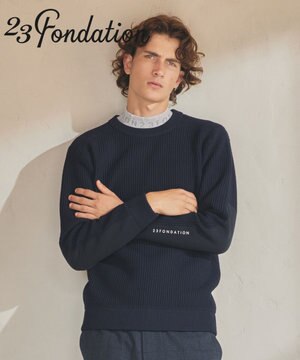 【23Fondation/MEN】ワッフル ニット