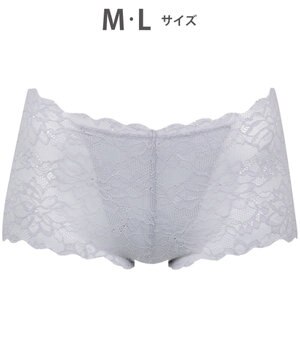  ショーツ 【GOCOCi ゴコチ】 CGG297とペア 肌あたりのやさしいレース アウターにひびきにくい はきこみ丈あさめ レディース PGG197 /ワコール