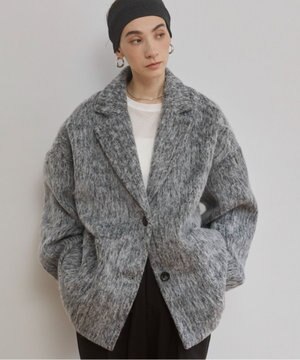  【ANGIE VINTAGE】シャギーショートコート