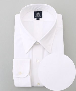  【KING SIZE】【定番】【PREMIUM PLEATS / 形態安定】ピンオックス ドレスシャツ / レギュラー