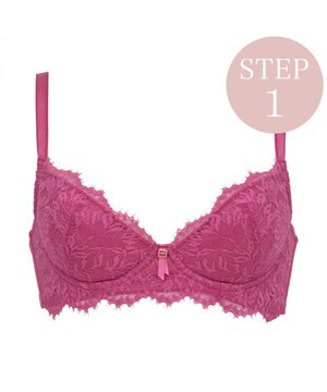  【BRADELIS New York】ウェンディステップ1ブラ23A1 ふんわり包んでナチュラルなシルエットを作る補正ブラ