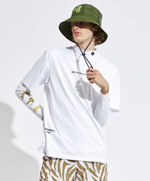 【UVカット / 吸水速乾 / 伸縮性抜群】【MEN】NEW バックメッシュモック T