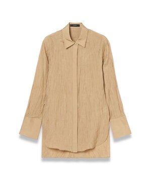  【洗える】ハボタイ　レギュラーフィットブラウス