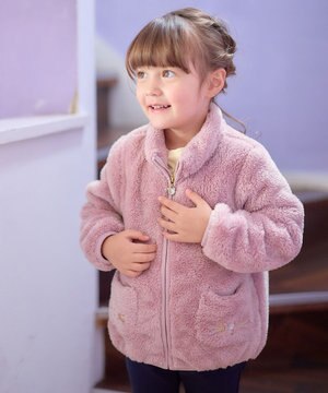  ネコポケットボアブルゾン