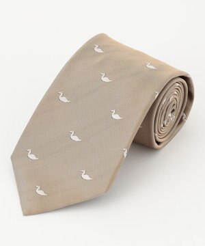  【J.PRESS STEPHEN WALTERS COLLECTION】鶴モチーフ ネクタイ