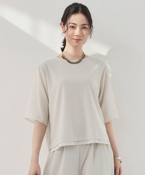  ストレッチアムンゼン Tブラウス