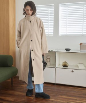  【ANGIE VINTAGE】ステンカラーロングコート